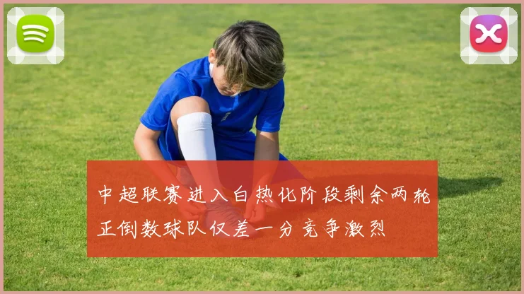 中超联赛进入白热化阶段剩余两轮正倒数球队仅差一分竞争激烈